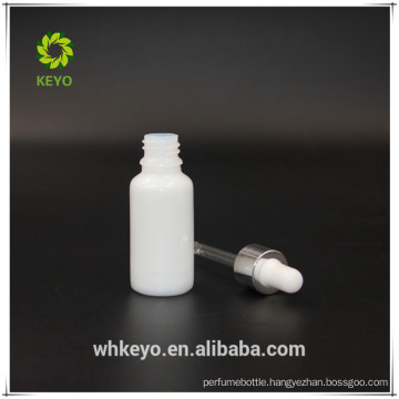 15ml best selling empty OPLA essential oil white glass dropper bottle glass cosmetics jar bottle